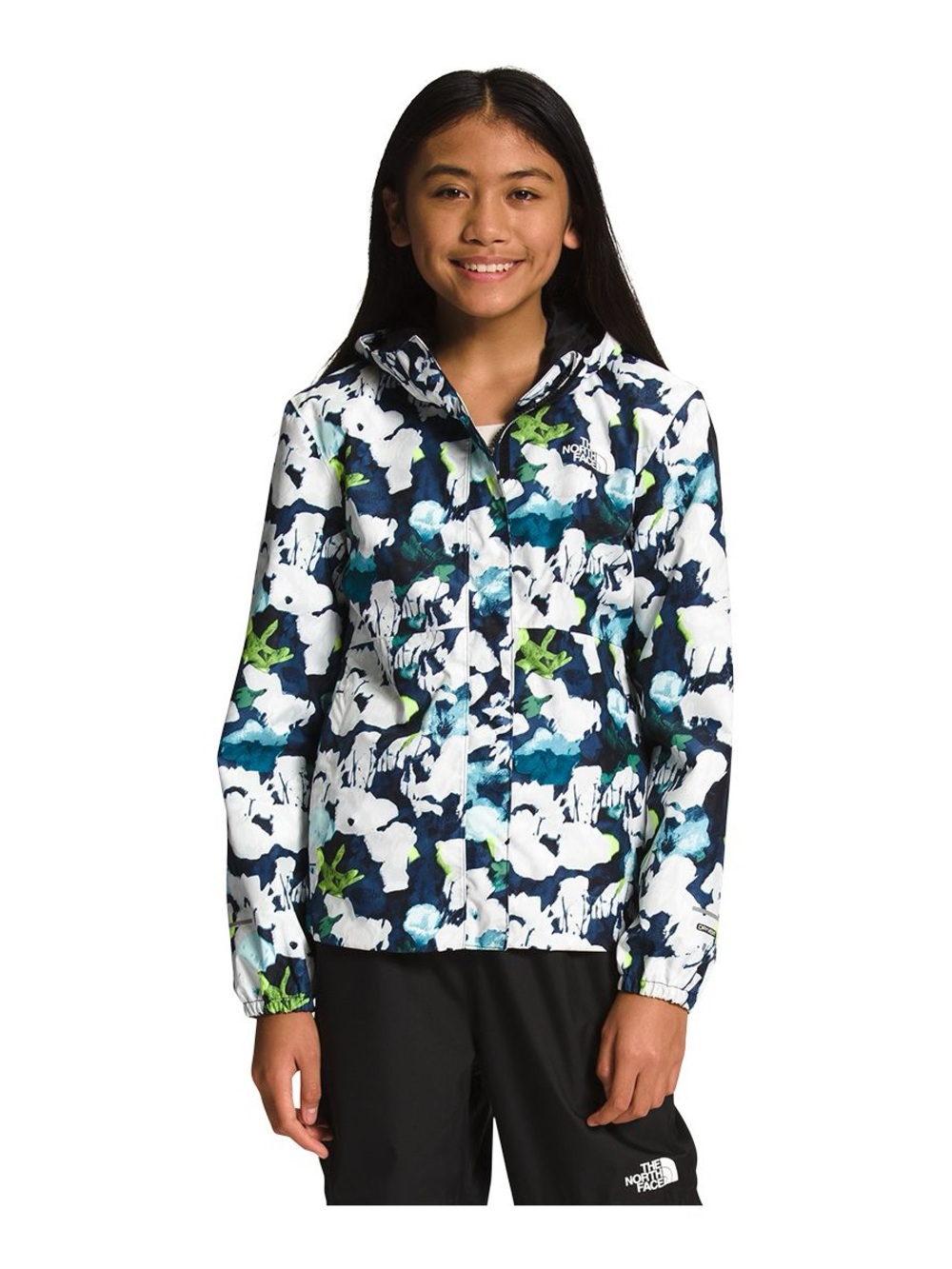 The North Face Girls' Printed Antora Rain Jacket